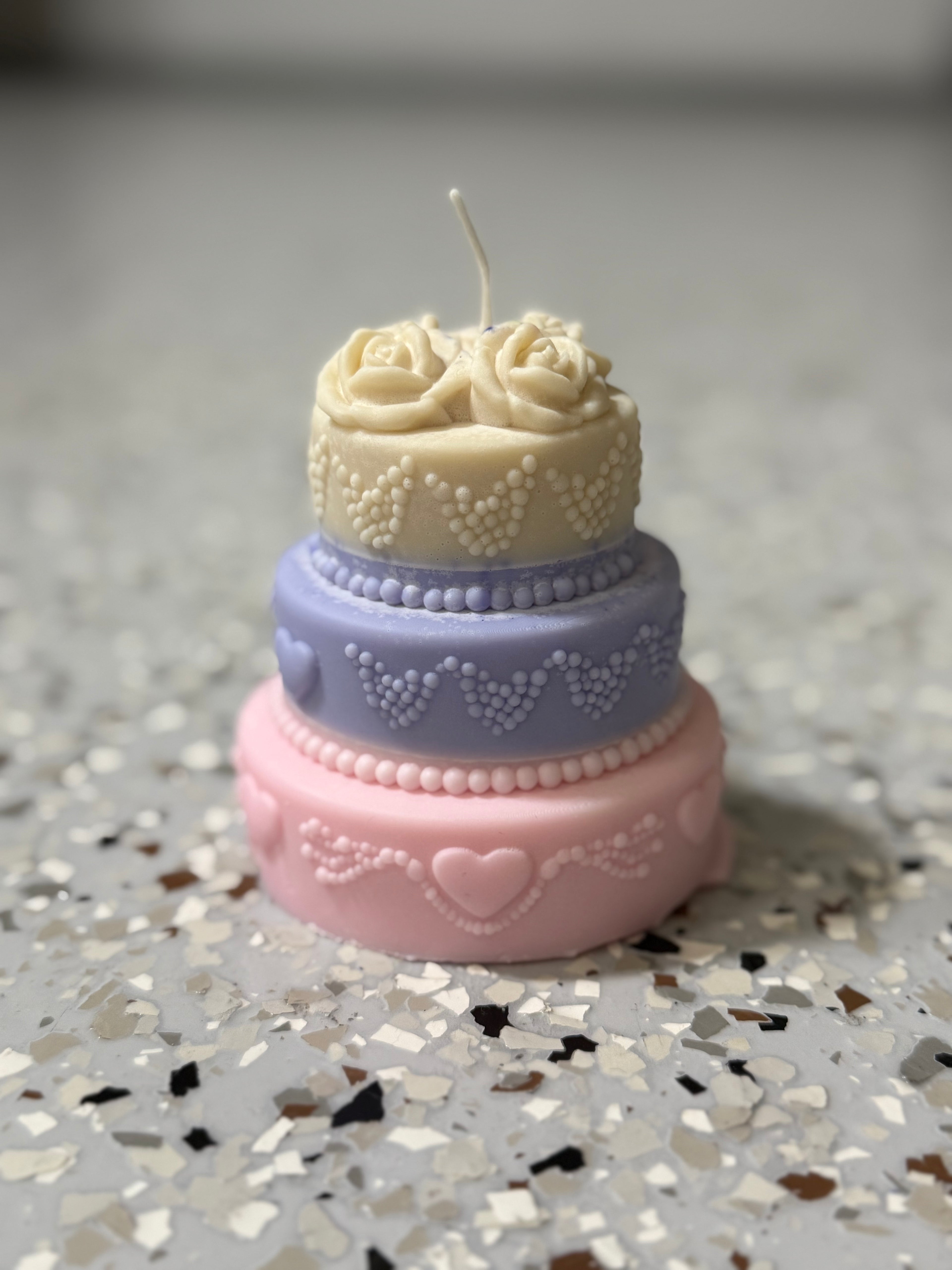 Handmade- Cake candle (0 kcal)