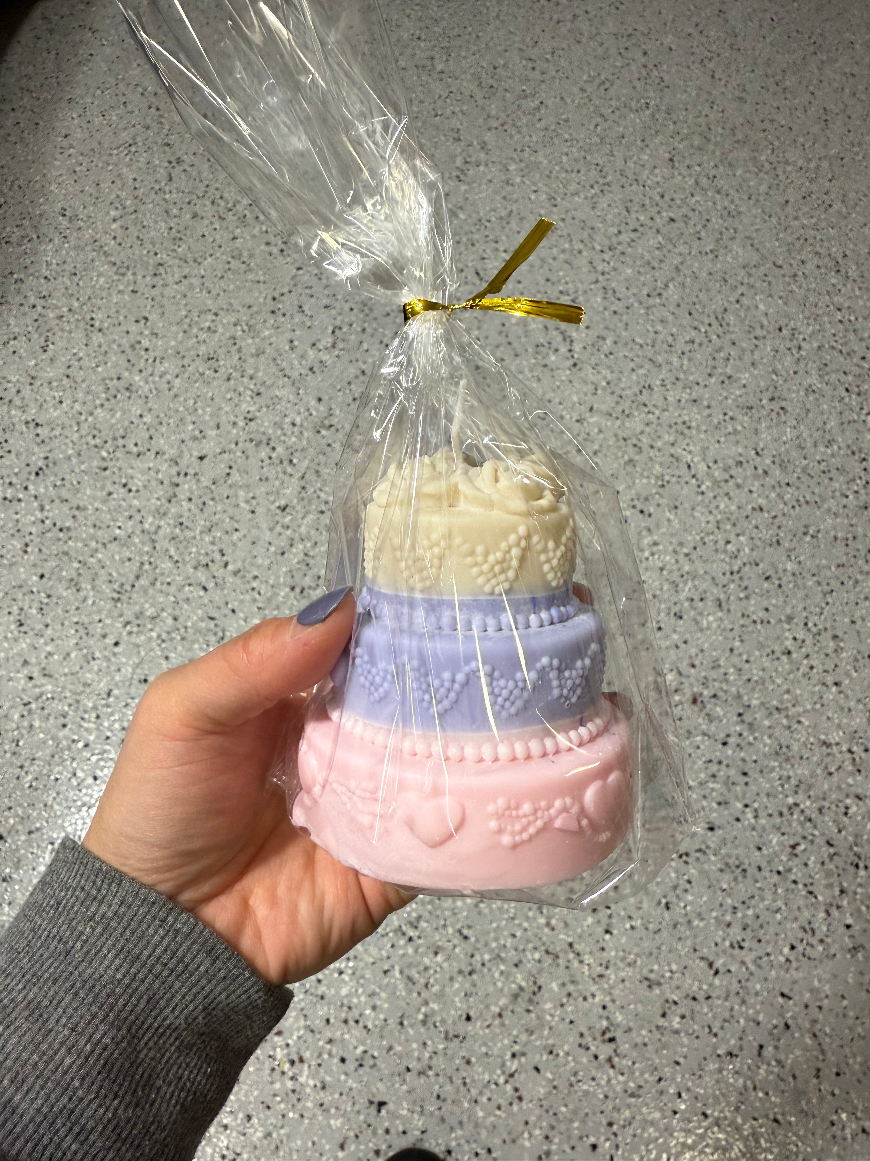 Handmade- Cake candle (0 kcal)