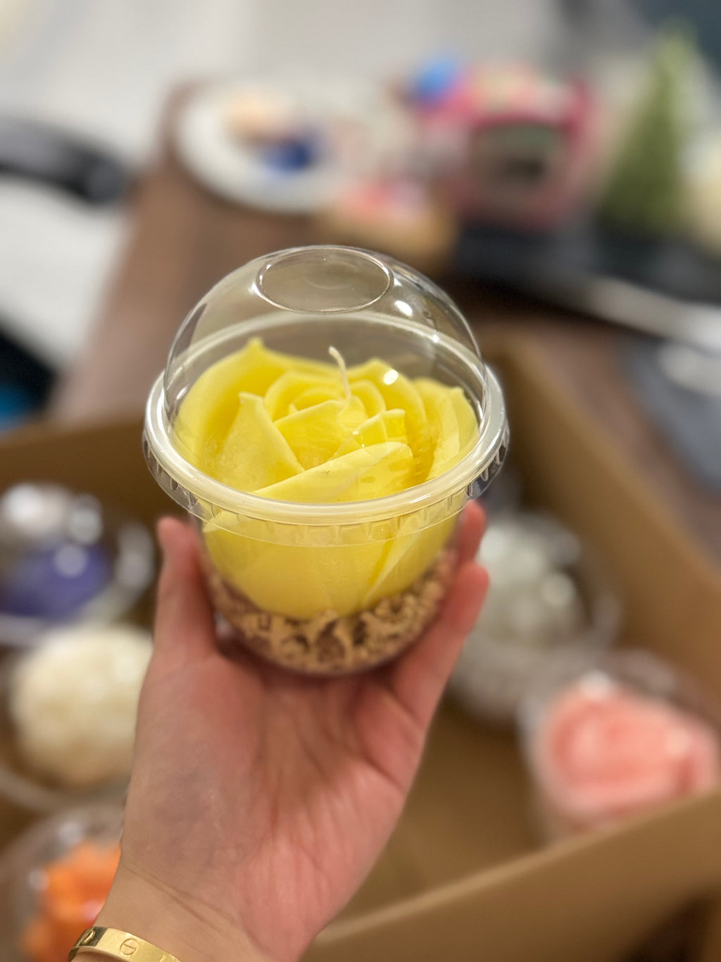 Handmade - Medium candle box