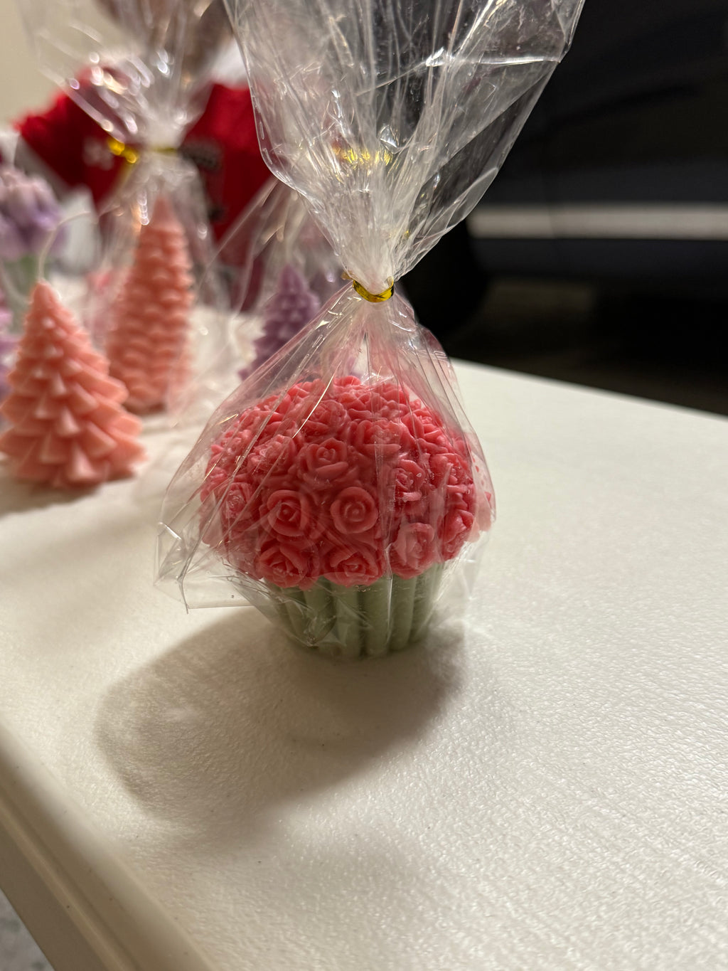 Handmade- Flower candles