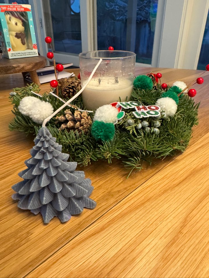 Handmade - Tree Candles